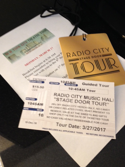 Radio City tour